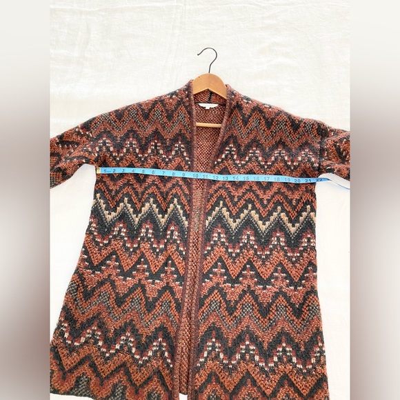Lucky Brand Boho Open Cardigan Sweater - Picture 6 of 13